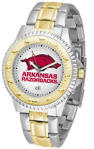 Arkansas Razorbacks Competitor Two-Tone Men’s Watch