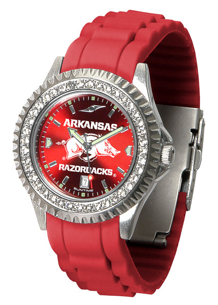 Arkansas Razorbacks Sparkle Ladies Watch