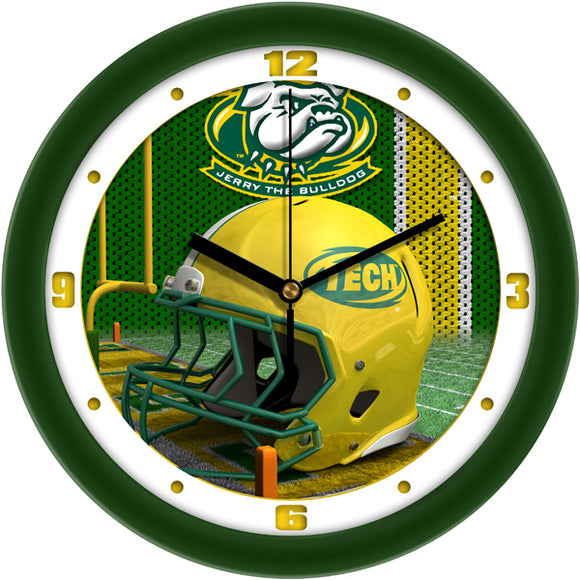 Arkansas Tech University Wall Clock - Football Helmet