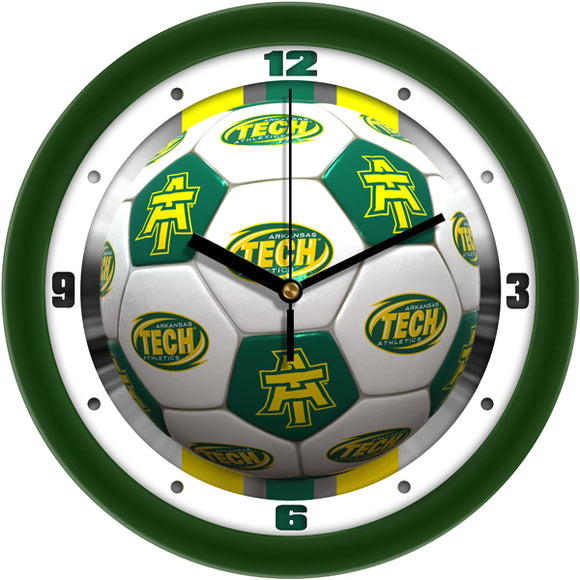 Arkansas Tech University Wall Clock - Soccer
