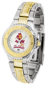 Arizona State Sun Devils Competitor Two-Tone Ladies Watch