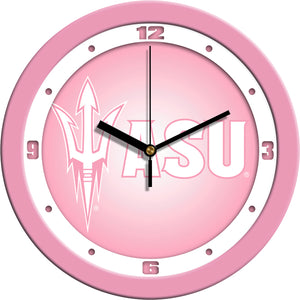 Arizona State Sun Devils Wall Clock - Pink