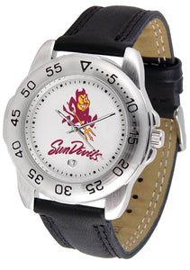 Arizona State Sun Devils Sport Leather Men’s Watch