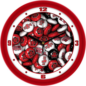 Arkansas State Red Wolves Wall Clock - Candy