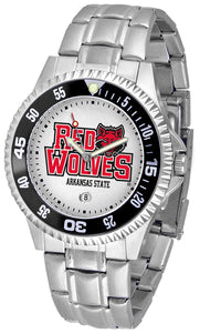 Arkansas State Red Wolves Competitor Steel Men’s Watch