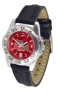 Arkansas State Red Wolves Sport Leather Ladies Watch - AnoChrome