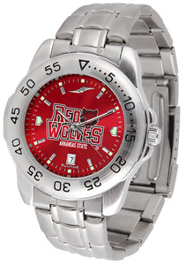 Arkansas State Red Wolves Sport Steel Men’s Watch - AnoChrome