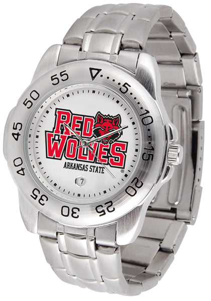 Arkansas State Red Wolves Sport Steel Men’s Watch