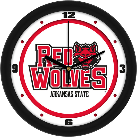 Arkansas State Red Wolves Wall Clock - Traditional