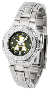 Appalachian State Mountaineers Competitor Steel Ladies Watch - AnoChrome