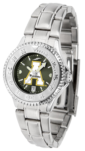 Appalachian State Mountaineers Competitor Steel Ladies Watch - AnoChrome
