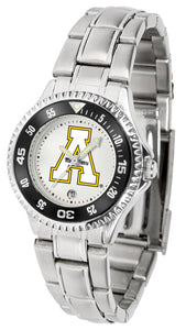 Appalachian State Mountaineers Competitor Steel Ladies Watch
