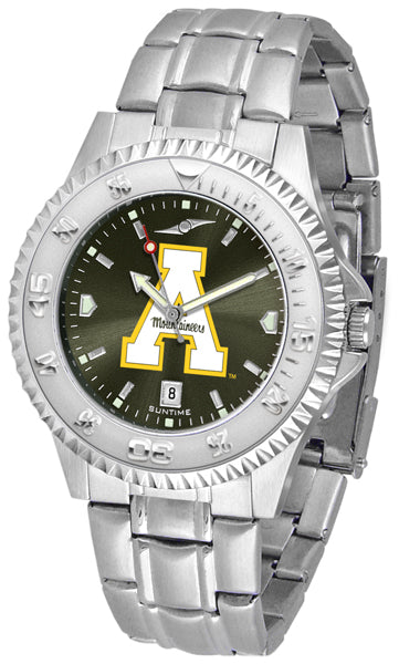 Appalachian State Mountaineers Competitor Steel Men’s Watch - AnoChrome