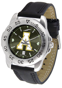 Appalachian State Mountaineers Sport Leather Men’s Watch - AnoChrome