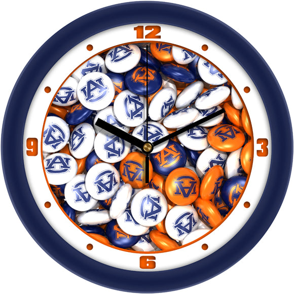 Auburn Tigers Wall Clock - Candy