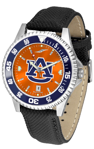Auburn Tigers Competitor Men’s Watch - AnoChrome - Color Bezel