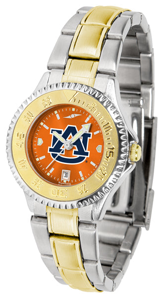 Auburn Tigers Competitor Two-Tone Ladies Watch - AnoChrome