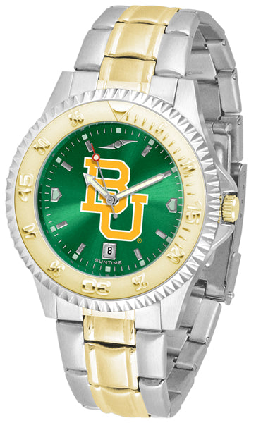 Baylor Bears Competitor Two-Tone Men’s Watch - AnoChrome