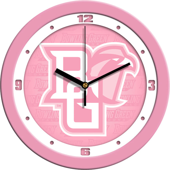 Bowling Green Wall Clock - Pink
