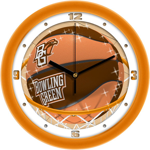 Bowling Green Wall Clock - Basketball Slam Dunk