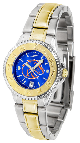 Boise State Competitor Two-Tone Ladies Watch - AnoChrome