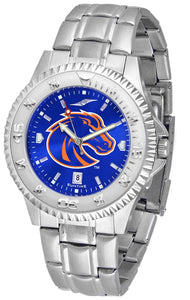 Boise State Competitor Steel Men’s Watch - AnoChrome