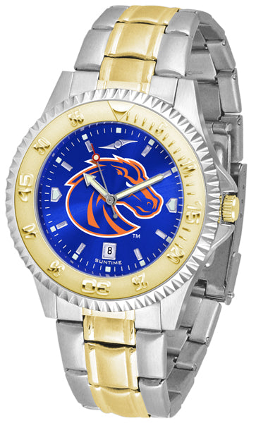 Boise State Competitor Two-Tone Men’s Watch - AnoChrome