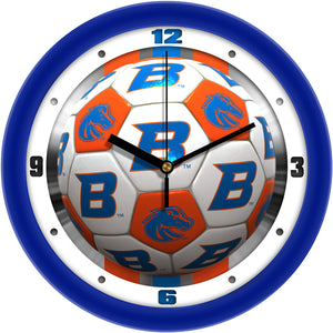 Boise State Wall Clock - Soccer