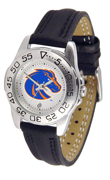 Boise State Sport Leather Ladies Watch