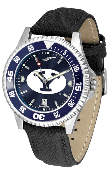 BYU Cougars Competitor Men’s Watch - AnoChrome - Color Bezel