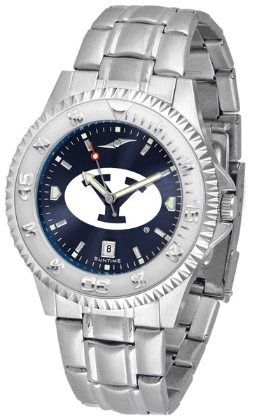 BYU Cougars Competitor Steel Men’s Watch - AnoChrome