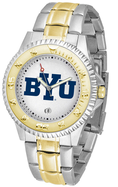 BYU Cougars Competitor Two-Tone Men’s Watch