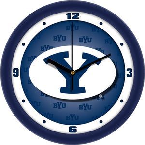 BYU Cougars Wall Clock - Dimension