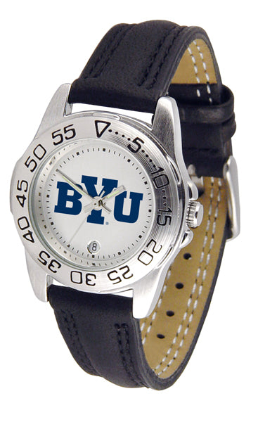 BYU Cougars Sport Leather Ladies Watch