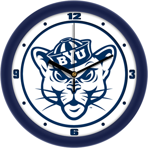 BYU Cougars Wall Clock - Traditional