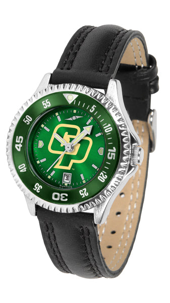 Cal Poly Mustangs Competitor Ladies Watch - AnoChrome - Color Bezel