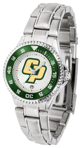 Cal Poly Mustangs Competitor Steel Ladies Watch