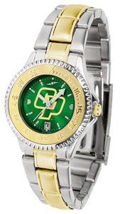 Cal Poly Mustangs Competitor Two-Tone Ladies Watch - AnoChrome