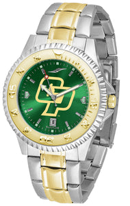 Cal Poly Mustangs Competitor Two-Tone Men’s Watch - AnoChrome