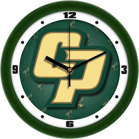 Cal Poly Mustangs Wall Clock - Dimension