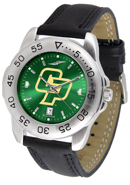 Cal Poly Mustangs Sport Leather Men’s Watch - AnoChrome