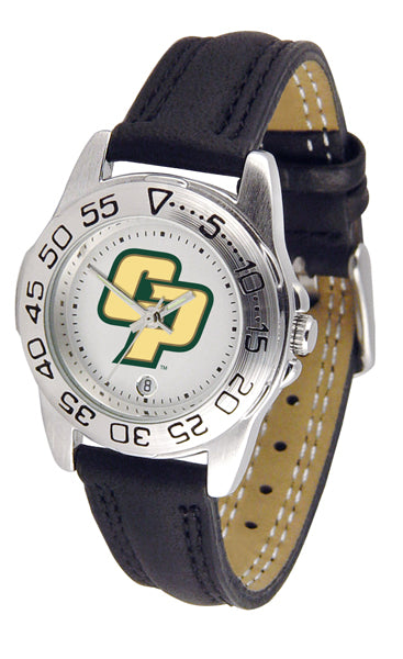 Cal Poly Mustangs Sport Leather Ladies Watch