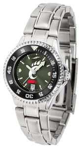 Cincinnati Competitor Steel Ladies Watch - AnoChrome - Color Bezel