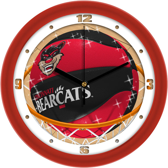 Cincinnati Wall Clock - Basketball Slam Dunk