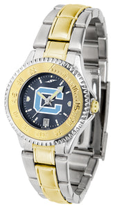 Citadel Bulldogs Competitor Two-Tone Ladies Watch - AnoChrome