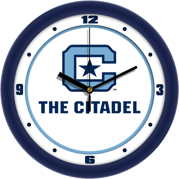 Citadel Bulldogs Wall Clock - Traditional