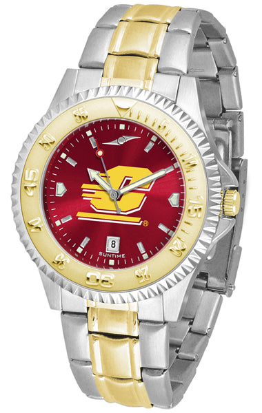 Central Michigan Competitor Two-Tone Men’s Watch - AnoChrome