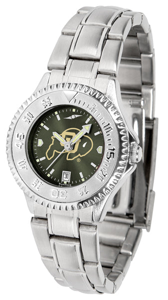 Colorado Buffaloes Competitor Steel Ladies Watch - AnoChrome