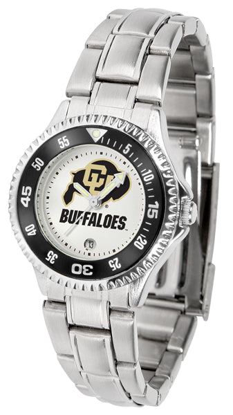 Colorado Buffaloes Competitor Steel Ladies Watch