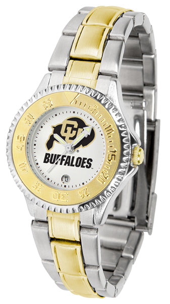 Colorado Buffaloes Competitor Two-Tone Ladies Watch